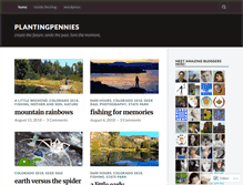 Tablet Screenshot of plantingpennies.wordpress.com