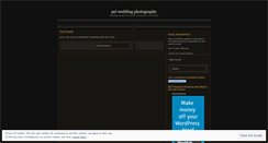 Desktop Screenshot of peterzackphotography.wordpress.com