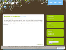 Tablet Screenshot of pixifairies.wordpress.com
