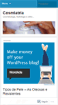 Mobile Screenshot of cosmiatria.wordpress.com