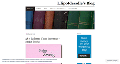 Desktop Screenshot of lilipotdecolle.wordpress.com