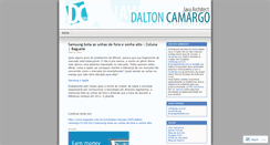 Desktop Screenshot of daltondecamargo.wordpress.com