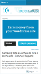 Mobile Screenshot of daltondecamargo.wordpress.com