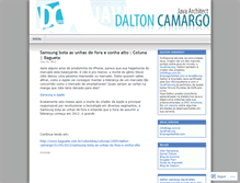 Tablet Screenshot of daltondecamargo.wordpress.com