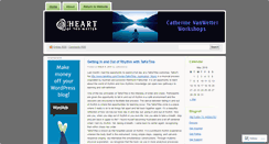 Desktop Screenshot of catherinevanwetterworkshops.wordpress.com