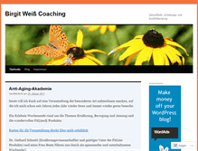 Tablet Screenshot of bweiss4coaching.wordpress.com