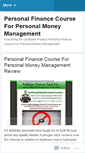 Mobile Screenshot of blogpersonalfinance.wordpress.com