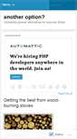 Mobile Screenshot of anotheroption.wordpress.com