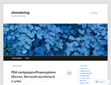 Tablet Screenshot of istomatolog.wordpress.com