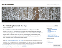 Tablet Screenshot of normascorner.wordpress.com