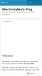 Mobile Screenshot of aberdoveybev.wordpress.com