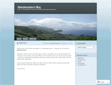 Tablet Screenshot of aberdoveybev.wordpress.com