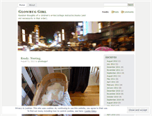 Tablet Screenshot of glowbuggirl.wordpress.com
