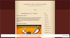 Desktop Screenshot of linneavvk.wordpress.com
