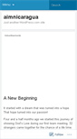 Mobile Screenshot of aimnicaragua.wordpress.com