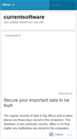 Mobile Screenshot of currentsoftware.wordpress.com