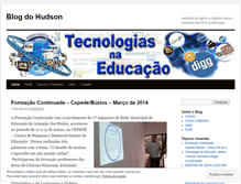 Tablet Screenshot of blogdohudson.wordpress.com