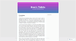 Desktop Screenshot of brentidbits.wordpress.com
