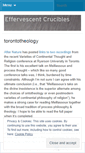Mobile Screenshot of effervescentcrucibles.wordpress.com