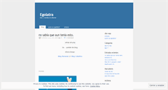 Desktop Screenshot of egolatra.wordpress.com