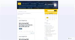 Desktop Screenshot of anuarsaker.wordpress.com