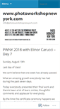 Mobile Screenshot of photoworkshopnewyork.wordpress.com