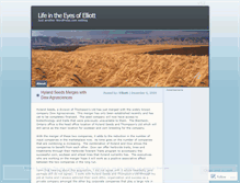 Tablet Screenshot of elliottmiller.wordpress.com