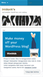 Mobile Screenshot of inidonk.wordpress.com