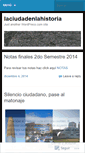 Mobile Screenshot of laciudadenlahistoria.wordpress.com