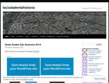 Tablet Screenshot of laciudadenlahistoria.wordpress.com