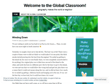 Tablet Screenshot of globalclassroom.wordpress.com