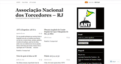 Desktop Screenshot of antrj.wordpress.com