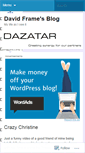 Mobile Screenshot of davidhframe.wordpress.com