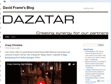 Tablet Screenshot of davidhframe.wordpress.com