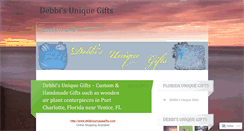 Desktop Screenshot of debbisuniquegifts.wordpress.com