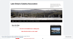 Desktop Screenshot of lakeontariocatalinaassociation.wordpress.com