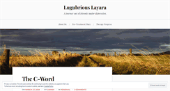 Desktop Screenshot of lugubriouslayara.wordpress.com
