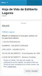 Mobile Screenshot of edilbertolagares.wordpress.com