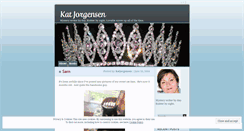 Desktop Screenshot of katjorgensen.wordpress.com