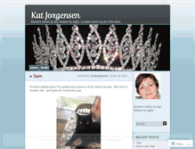 Tablet Screenshot of katjorgensen.wordpress.com