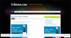 Desktop Screenshot of ebouma.wordpress.com