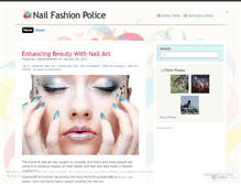 Tablet Screenshot of digitalnailartph.wordpress.com