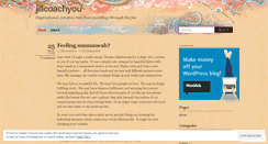 Desktop Screenshot of jillcoachyou.wordpress.com