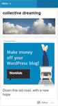 Mobile Screenshot of collectivedream.wordpress.com
