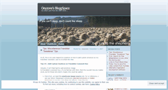 Desktop Screenshot of oeyzone.wordpress.com