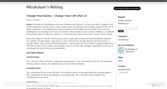 Desktop Screenshot of mitrakalyan.wordpress.com