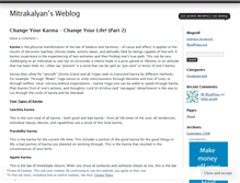 Tablet Screenshot of mitrakalyan.wordpress.com