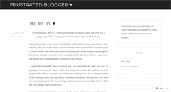 Desktop Screenshot of amorblogs.wordpress.com