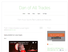 Tablet Screenshot of danofalltrades.wordpress.com