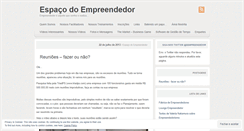 Desktop Screenshot of espacodoempreendedor.wordpress.com